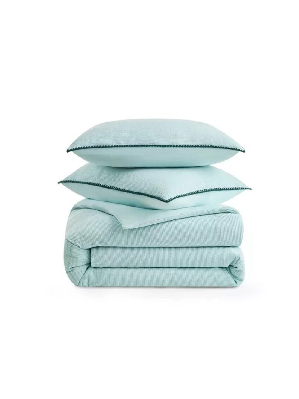 UGG Brisa 2 Piece Comforter Set Twin Twin XL Fountain Blue MSRP $170 - Picture 3 of 4